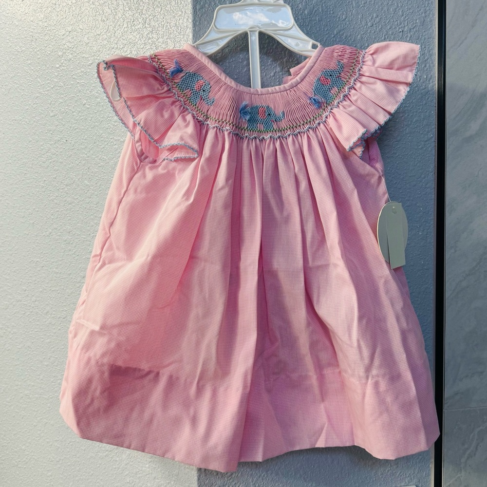 Never worn w tags Bundle of two smocked outfits!